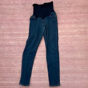 Maternity over the bump jeans, US size 30